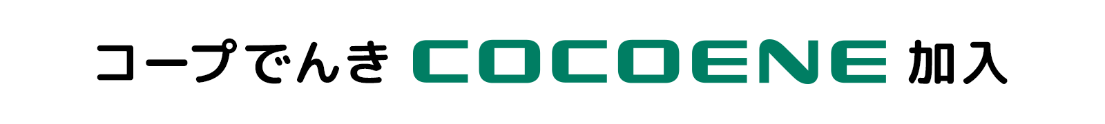 コープ電気 cocoene 加入